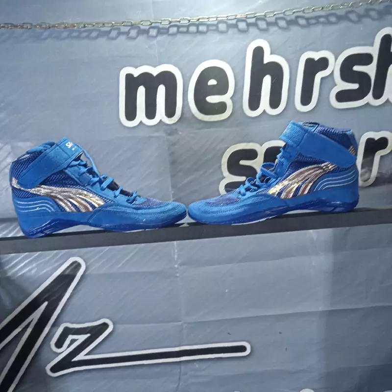 کفش کشتی دوین آبی