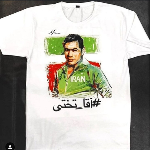 تیشرت تک تمرینی آقاتختی