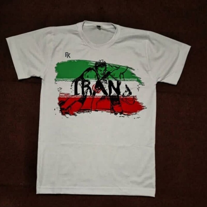 تیشرت کشتی طرح ایران