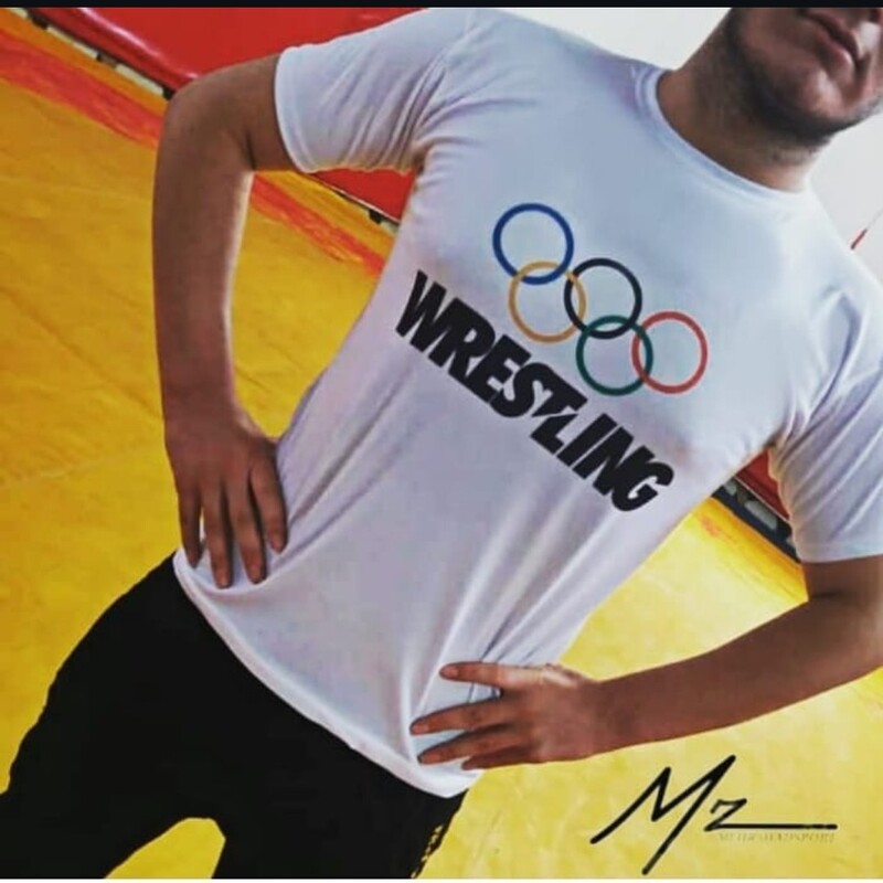 تیشرت تک تمرینی کشتی